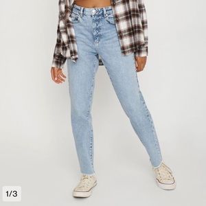 Garage Denim Mom Jean - Erin Blue